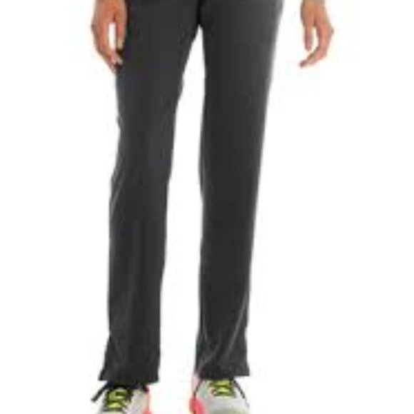 SCRUBSTAR WOMENS SZ 2 X DRAWSTRING PANTS PEWTER STRETCH GRAY MEDICAL DOCTOR NWT - Picture 2 of 13